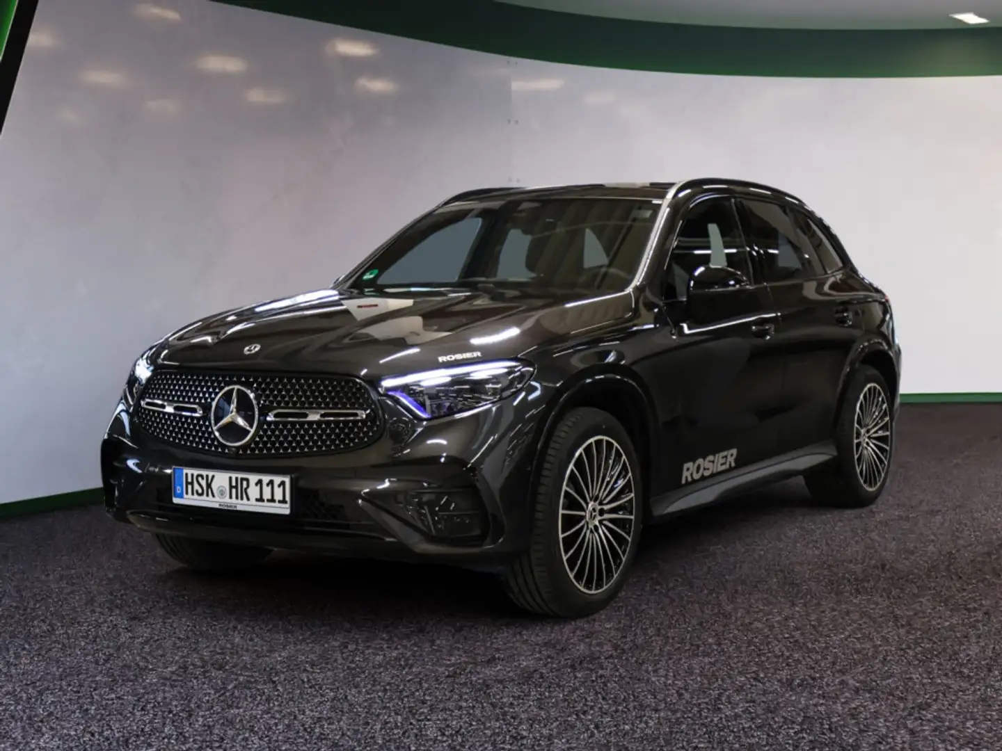 Mercedes-Benz GLC 220 d 4M AMG Line AHK Abstandstemp. LED P Grau - 2
