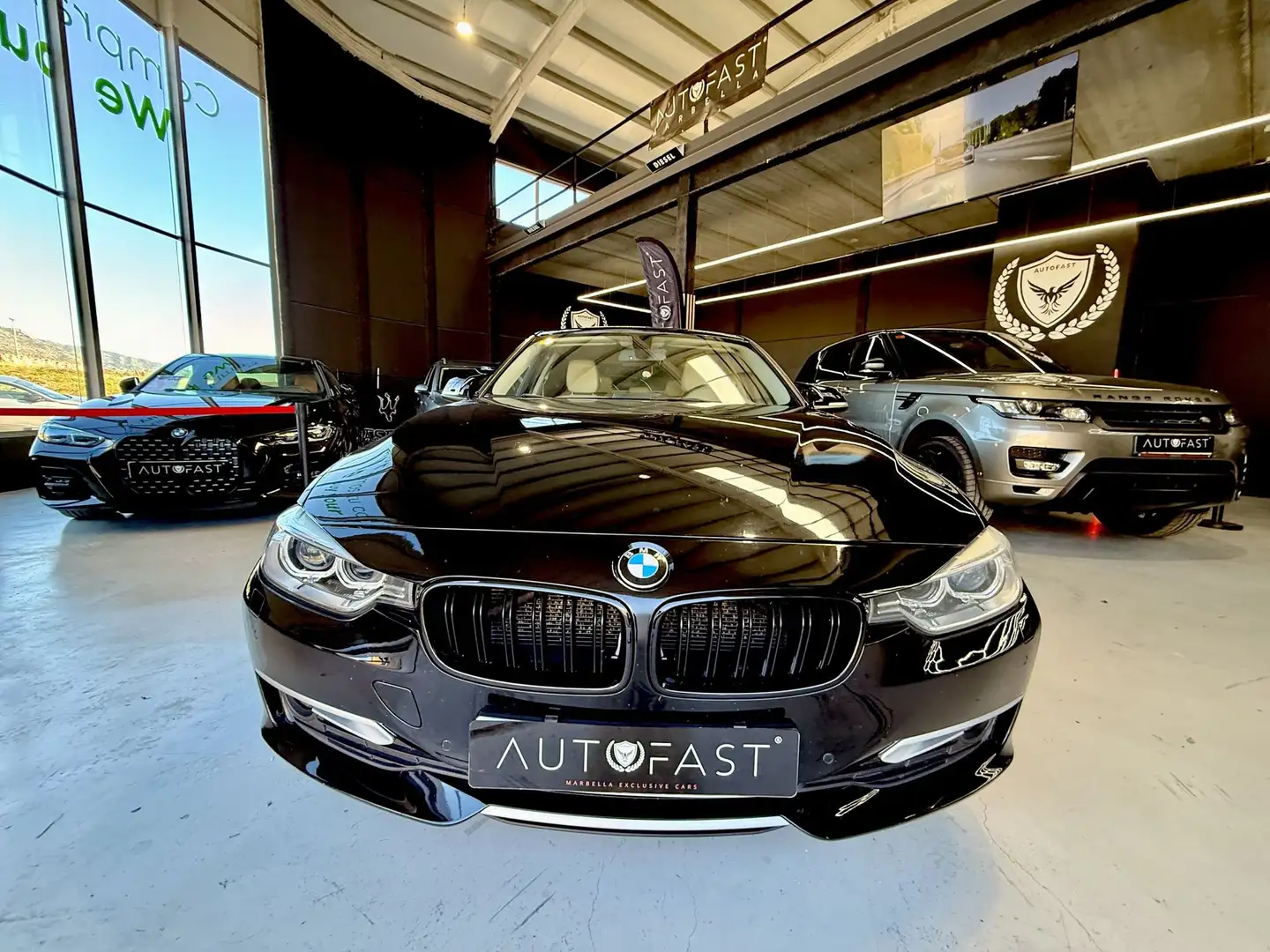 BMW 320 320d EfficientDynamics Edition Negro - 2