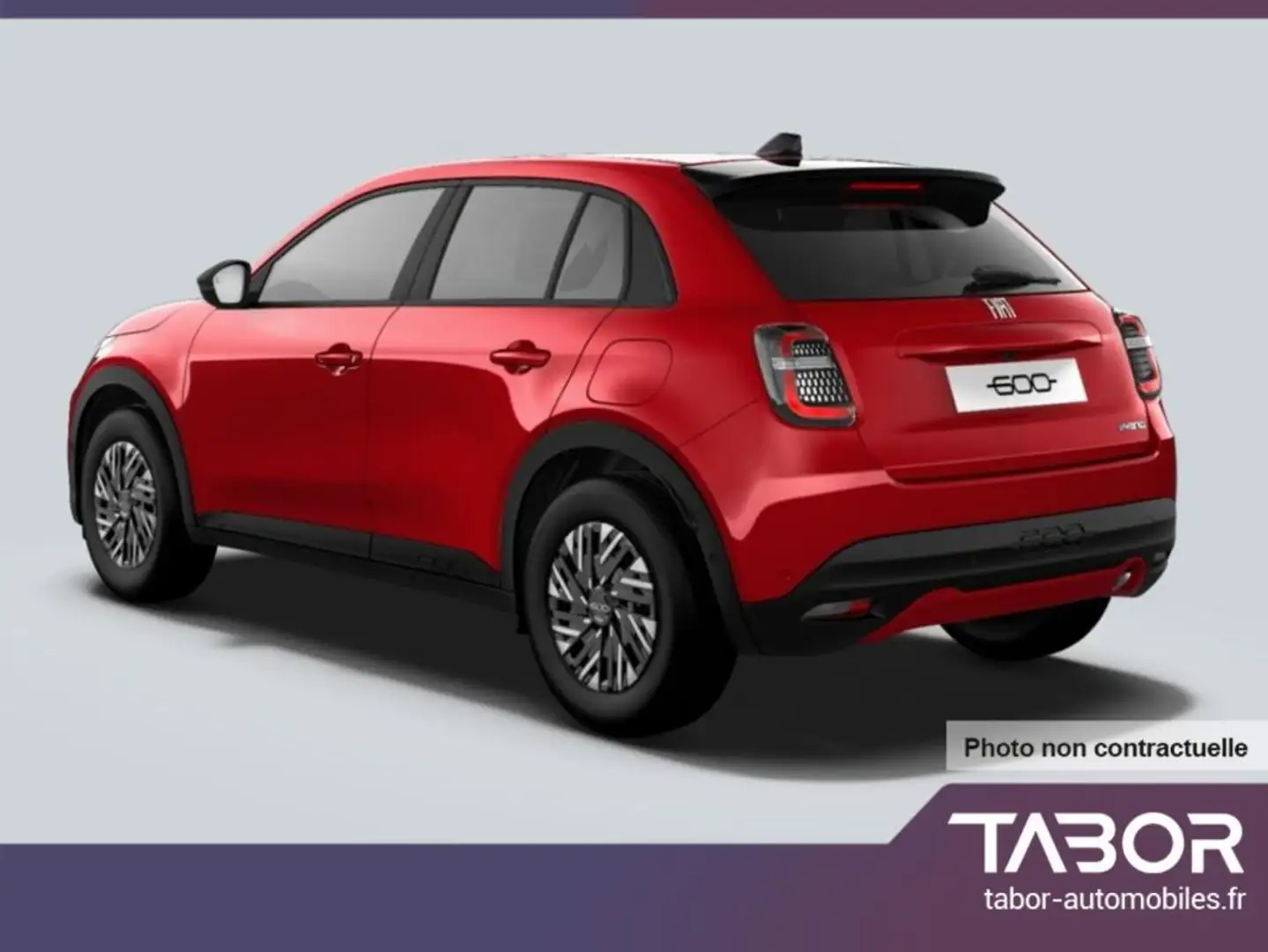 Fiat 600 MHEV 145 GPS 2xPDC Cam ADML LED CarP Rouge - 2