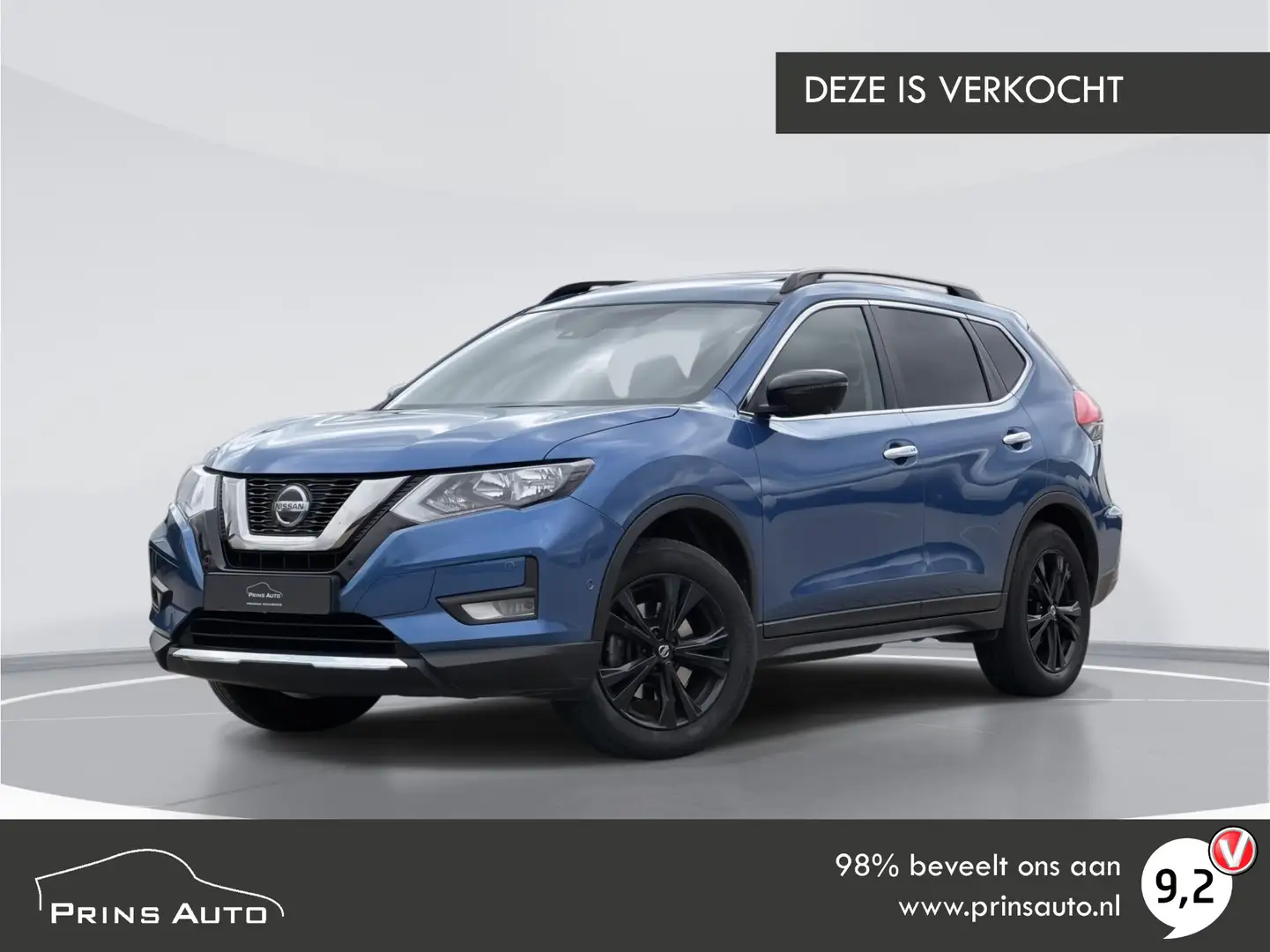 Nissan X-Trail 1.3 DIG-T N-Tec 7p. |7 PERS.|360 CAMERA|CLIMA| 321 Blauw - 1