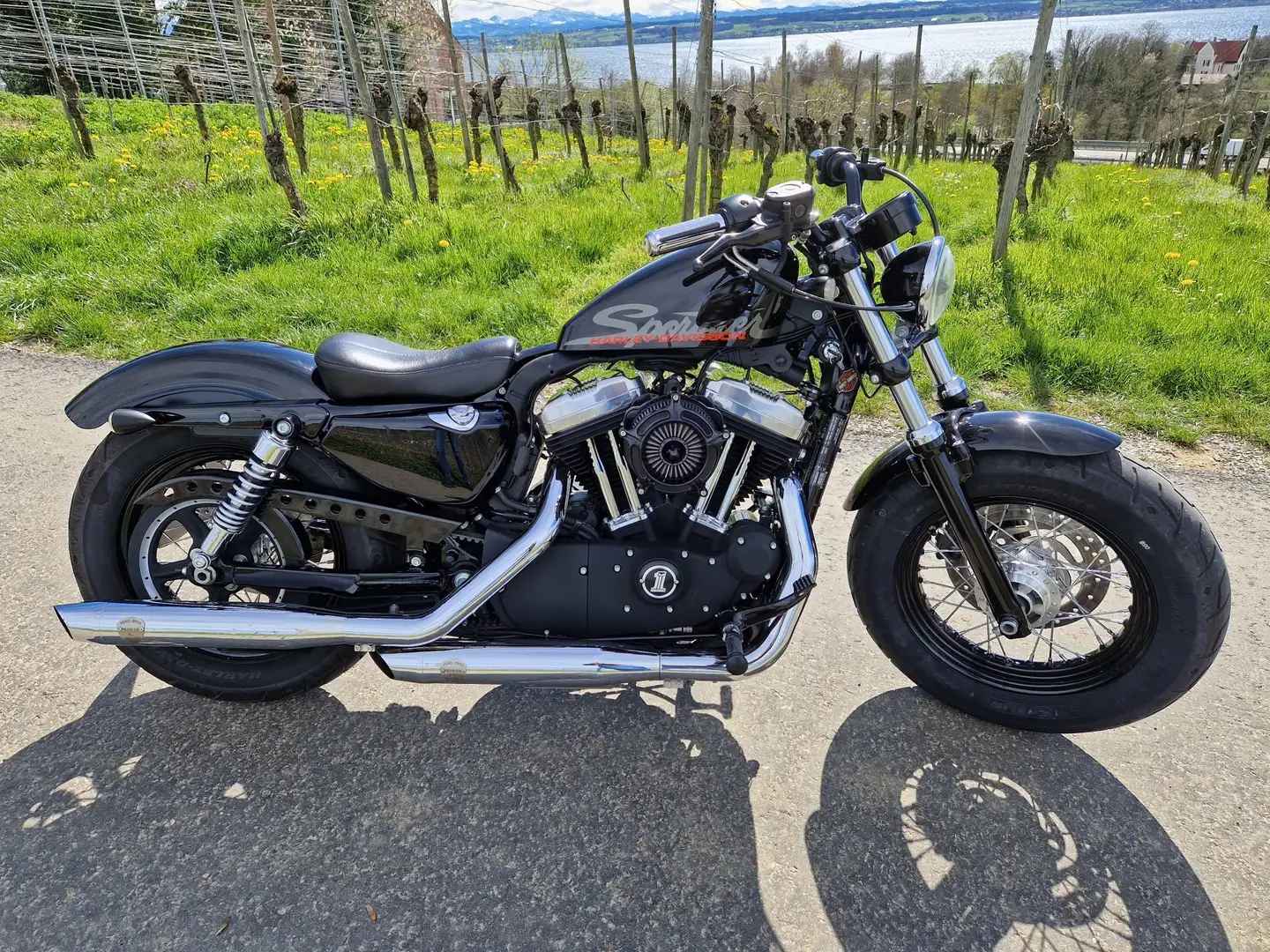 Harley-Davidson Sportster Forty Eight Penzl und viele Originalteile Black - 1
