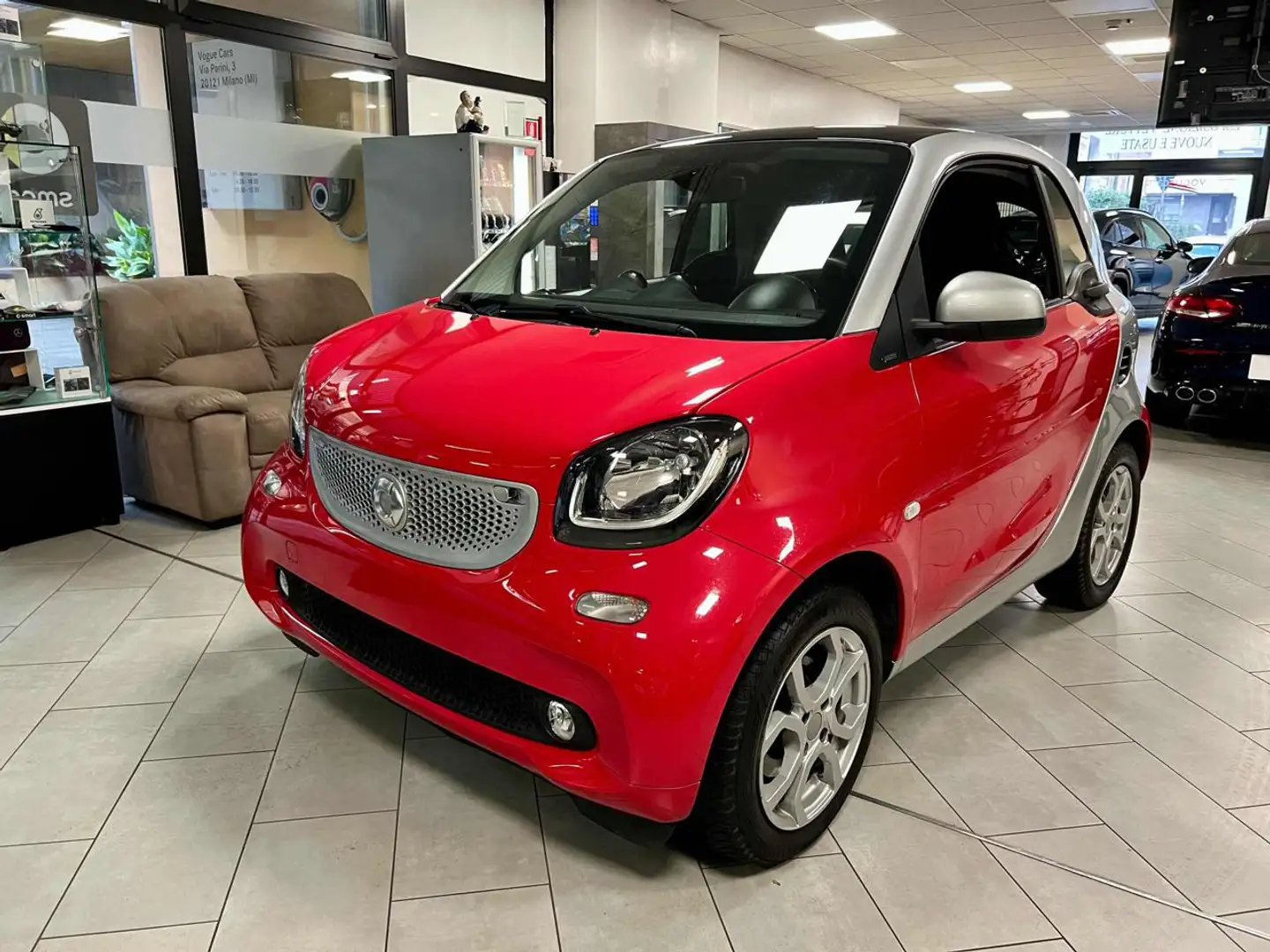 smart forTwo 70 1.0 twinamic Passion Rosso - 1