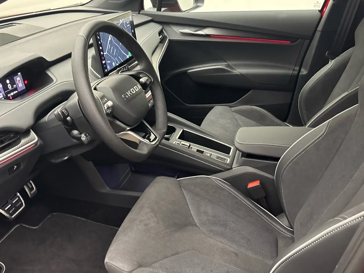 Skoda Elroq 85 Sportline Digitales Cockpit 360° Kamera, миниатюра 9