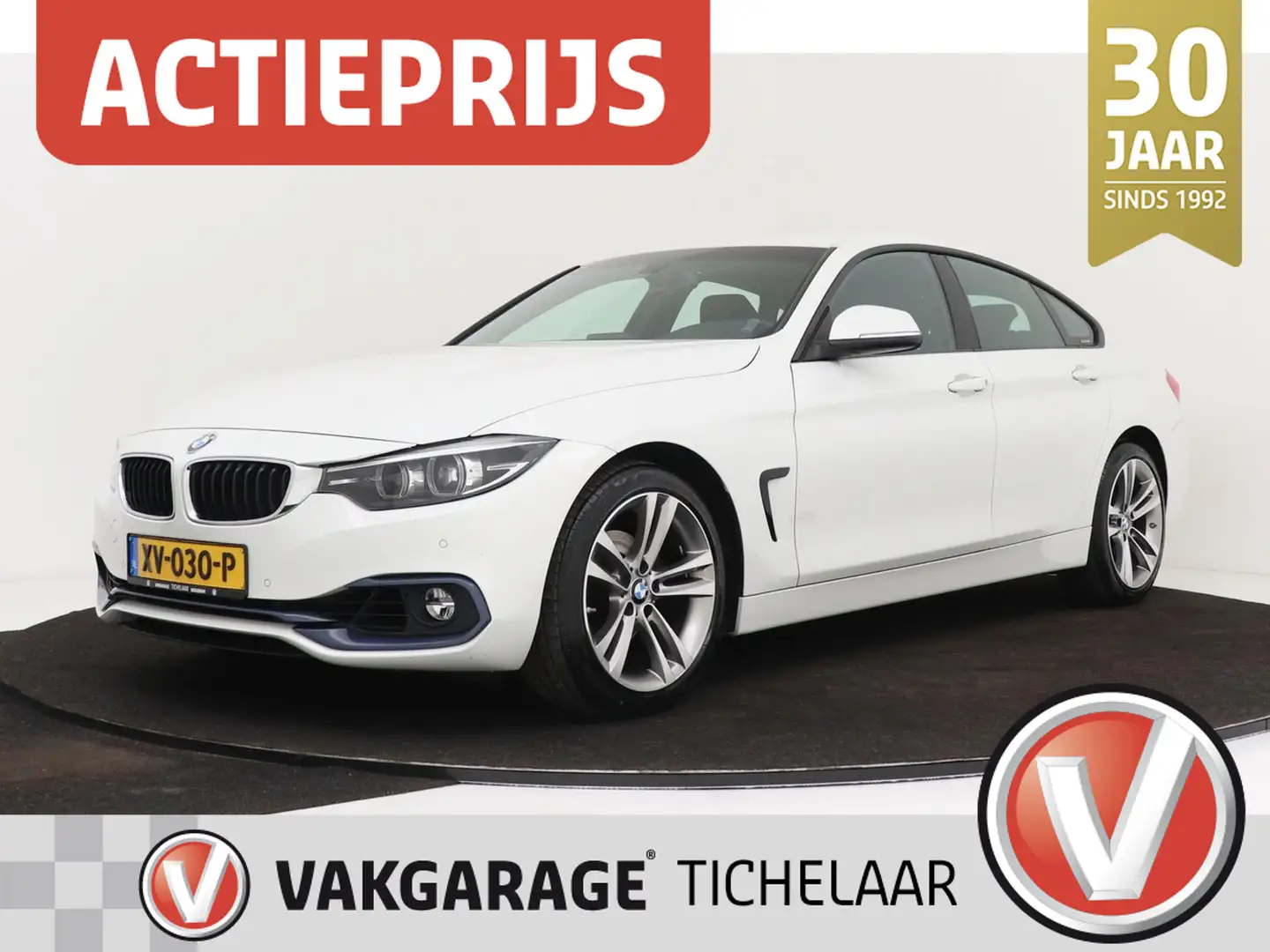 BMW 418 4-serie Gran Coupé 418i Executive | Org NL | Sport Fehér - 1