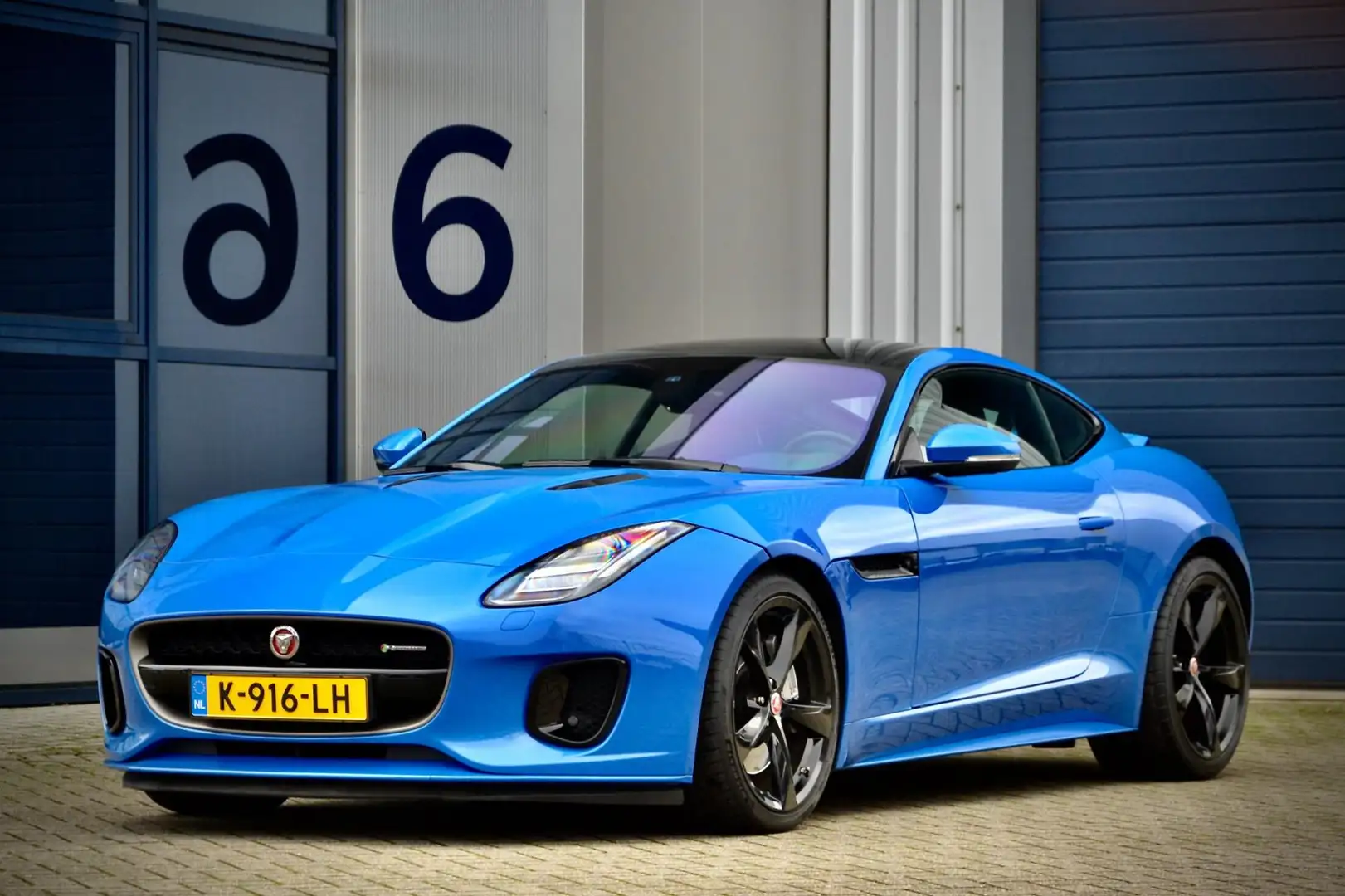 Jaguar F-Type 3.0 V6 R-Dynamic / Nieuw model / UNIEK MOOI Kék - 1