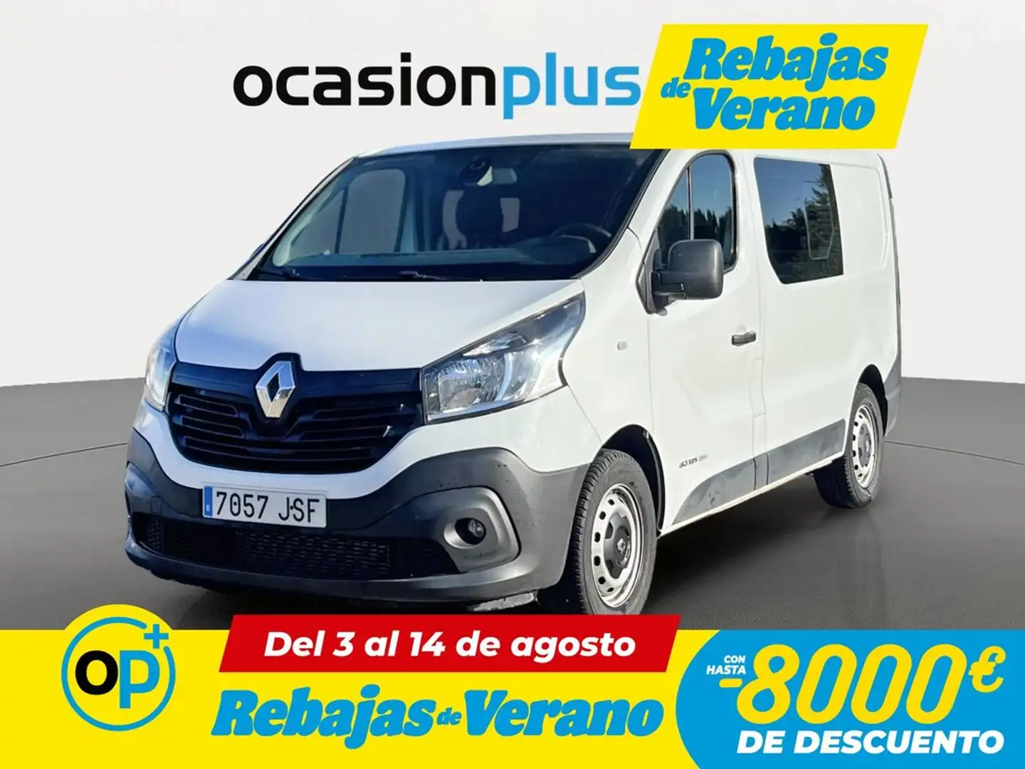 Renault Trafic Combi Mixto 5/6 1.6dCi TT Energy L N1 92kW Blanco - 1