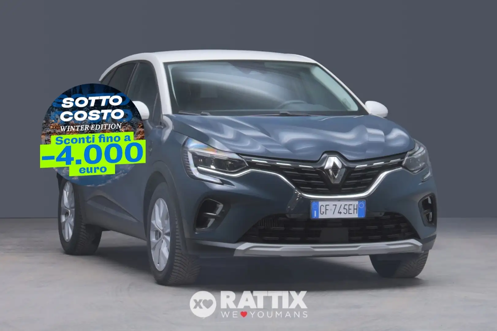 Renault Captur 1.0 TCE GPL 100CV Intens Bleu - 1