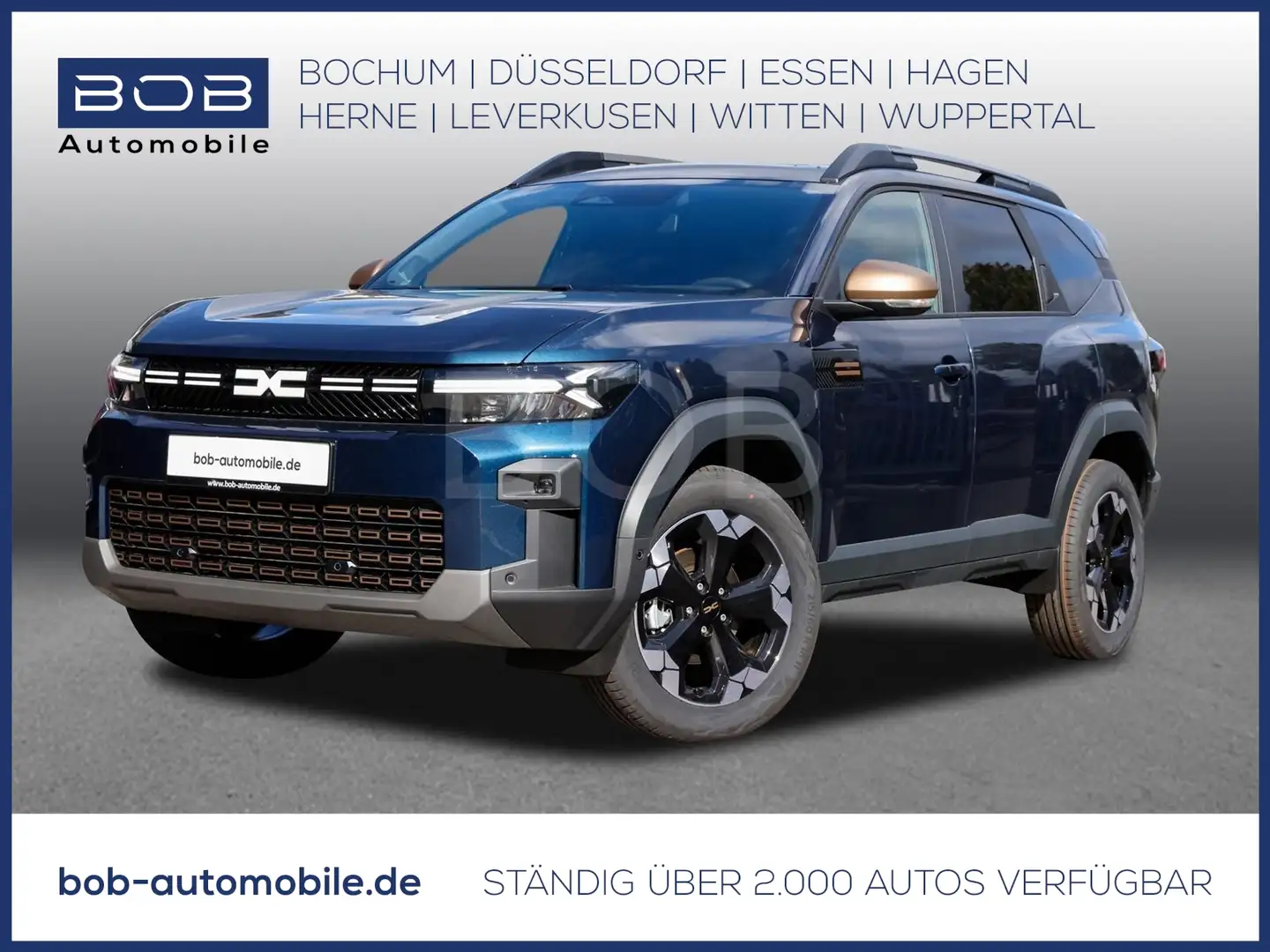 Dacia Bigster Extreme TCe 140 SD NAVI SHZ PDC KLIMA BT Bleu - 1