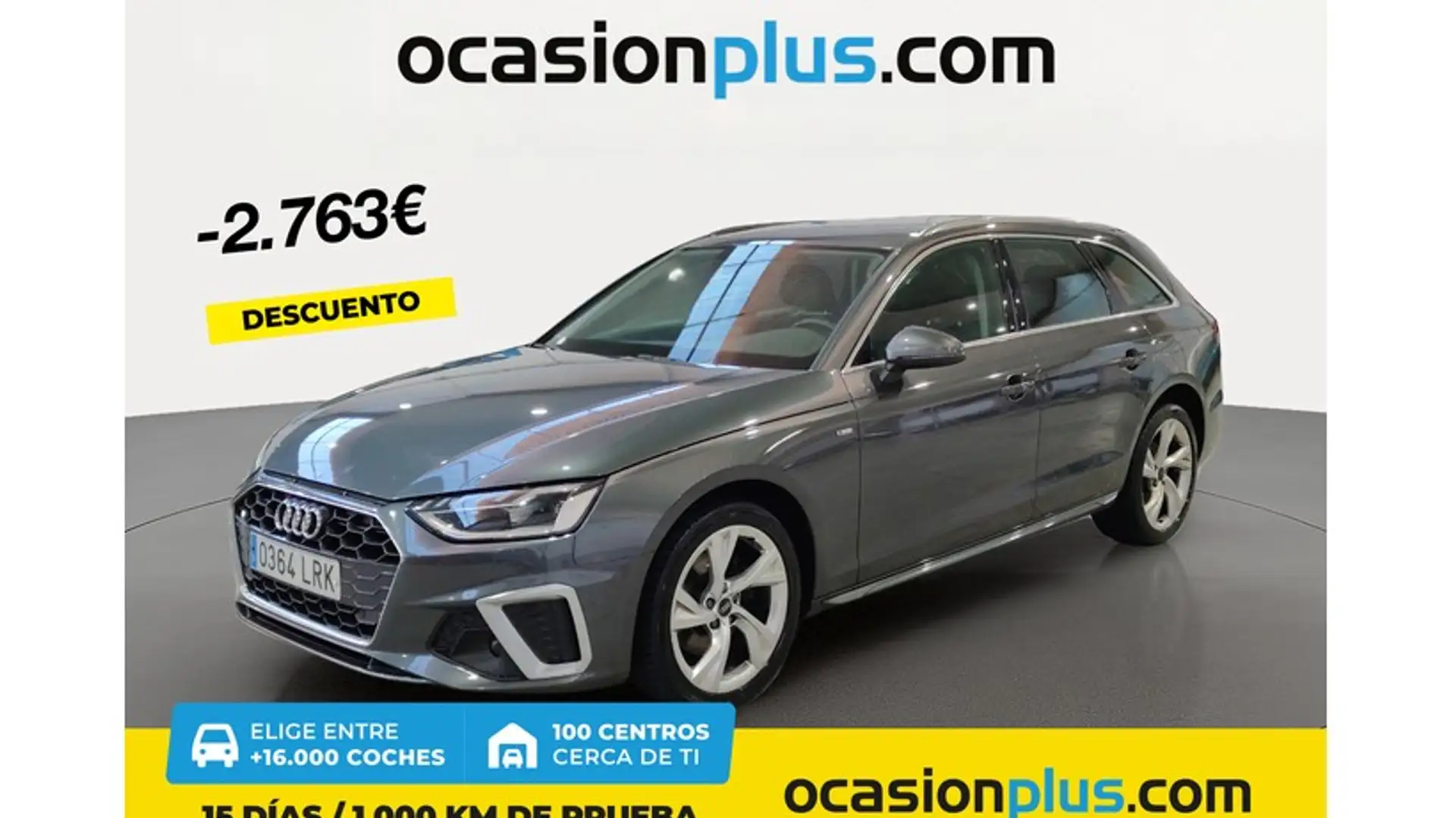 Audi A4 Avant 35 TDI S line S tronic 120kW Gris - 1