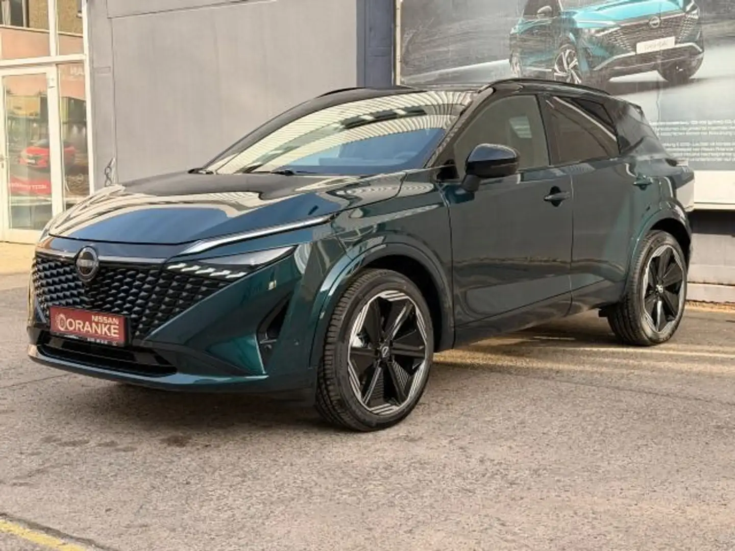 Nissan Qashqai 1.5 VC-T e-Power N-Design*20 Zoll*MJ26 Grün - 2