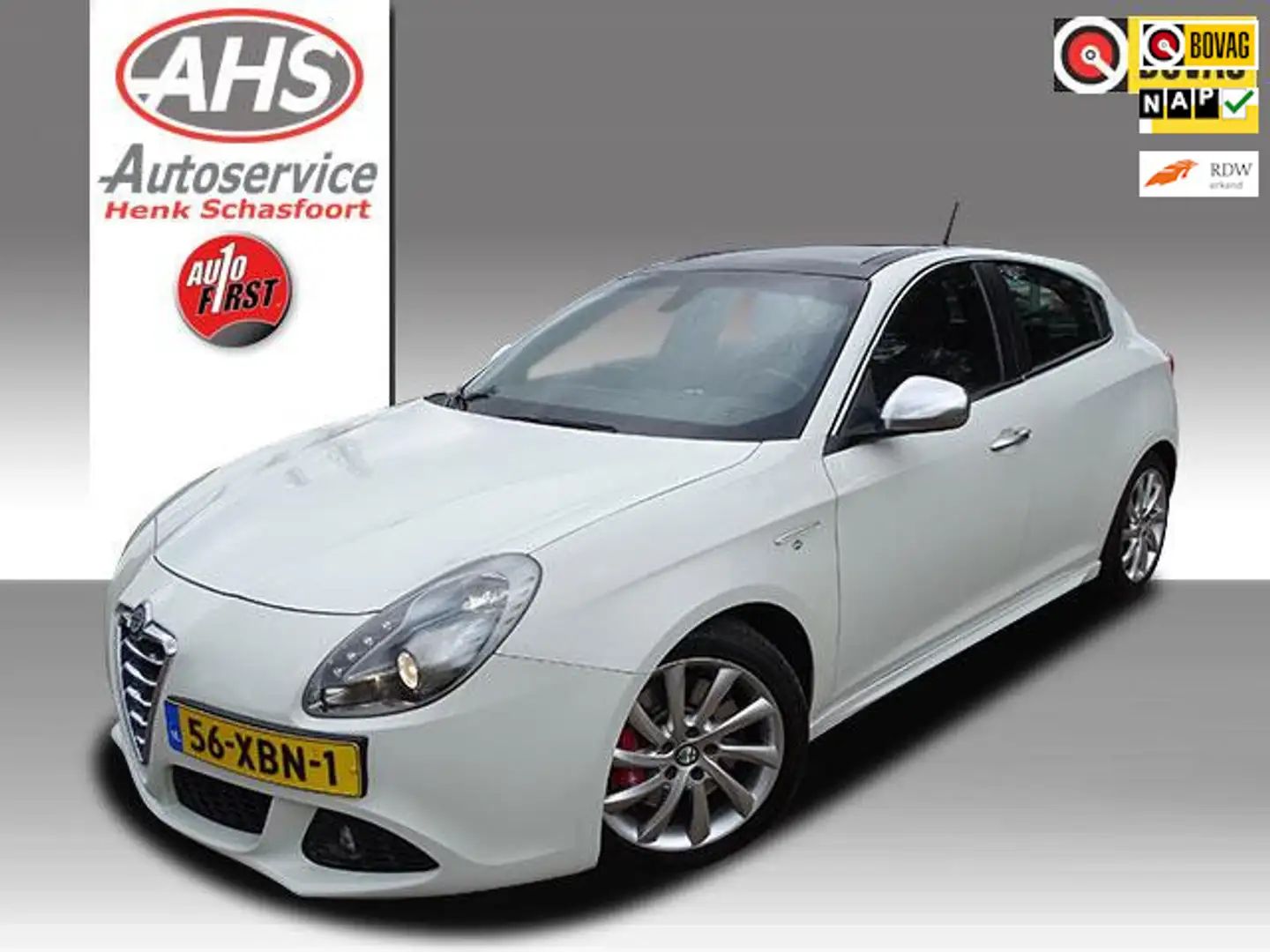 Alfa Romeo Giulietta 1.4 T Distinctive, Sport, panoramadak, leer, autom Blanco - 1