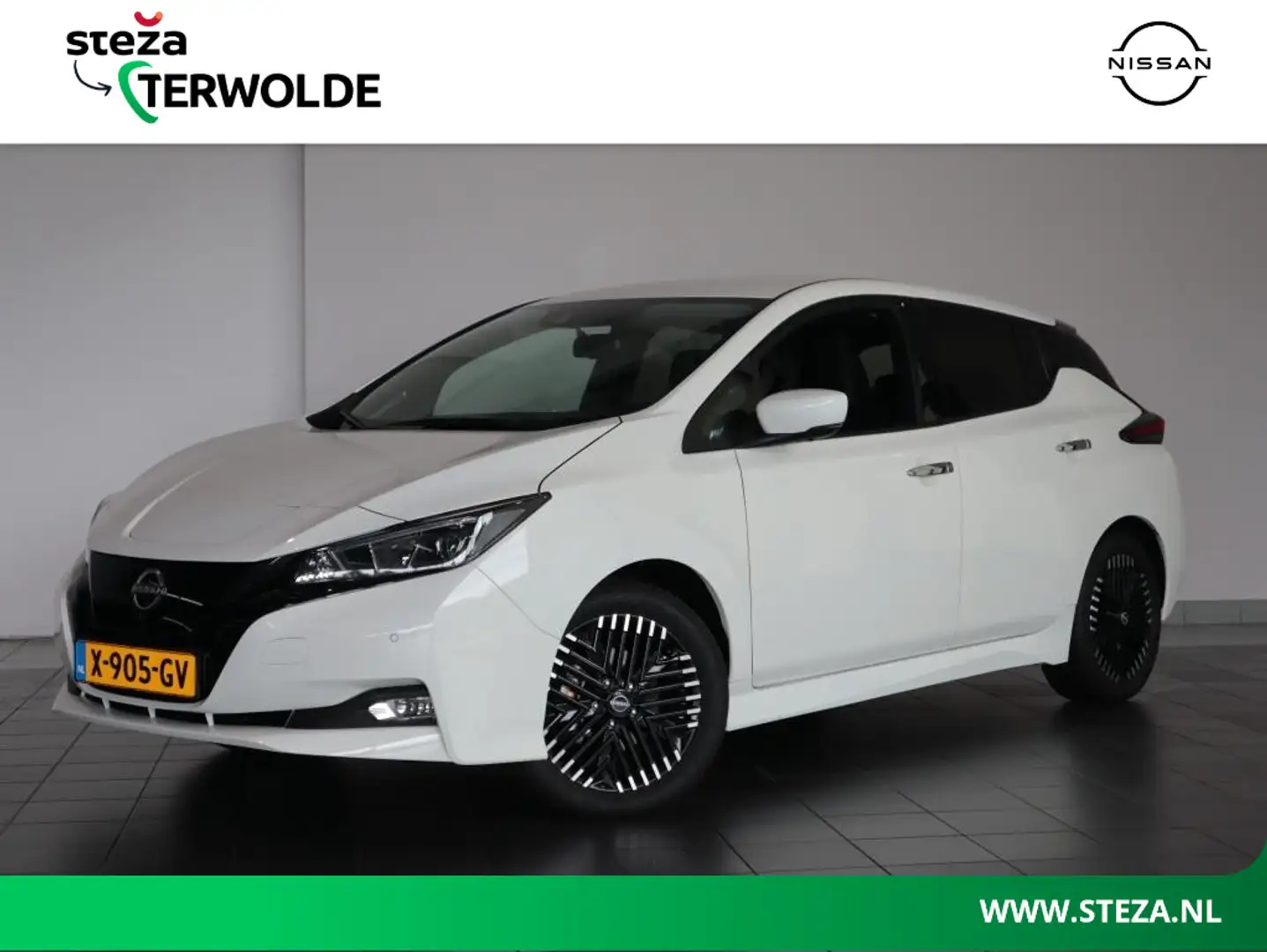 Nissan Leaf N-Connecta 39 kWh | 360 Camera | Navigatie | Stoel Alb - 1