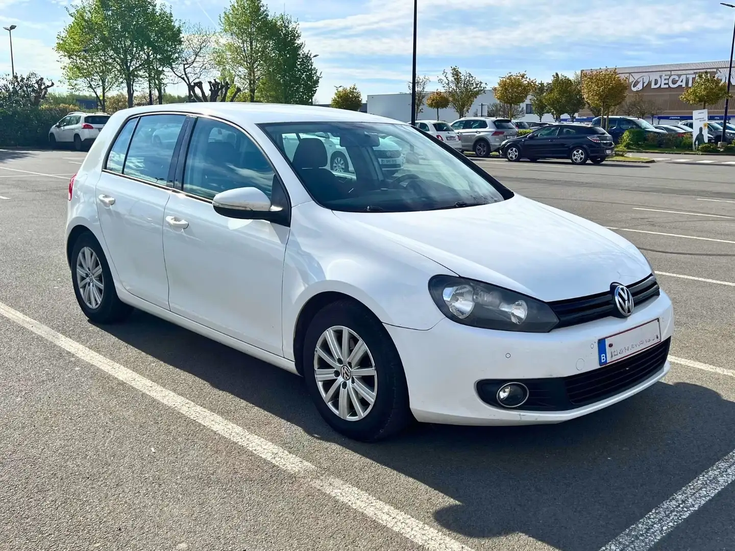 Volkswagen Golf Golf 1.6 CR TDi Blanc - 1
