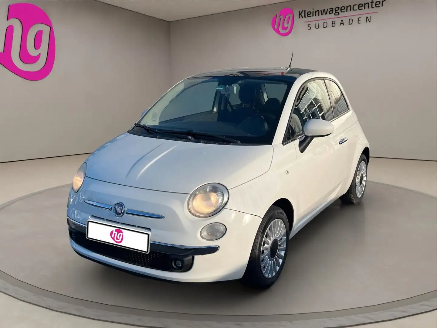 Fiat 500 KLIMA PANORAMADACH ALU - 1