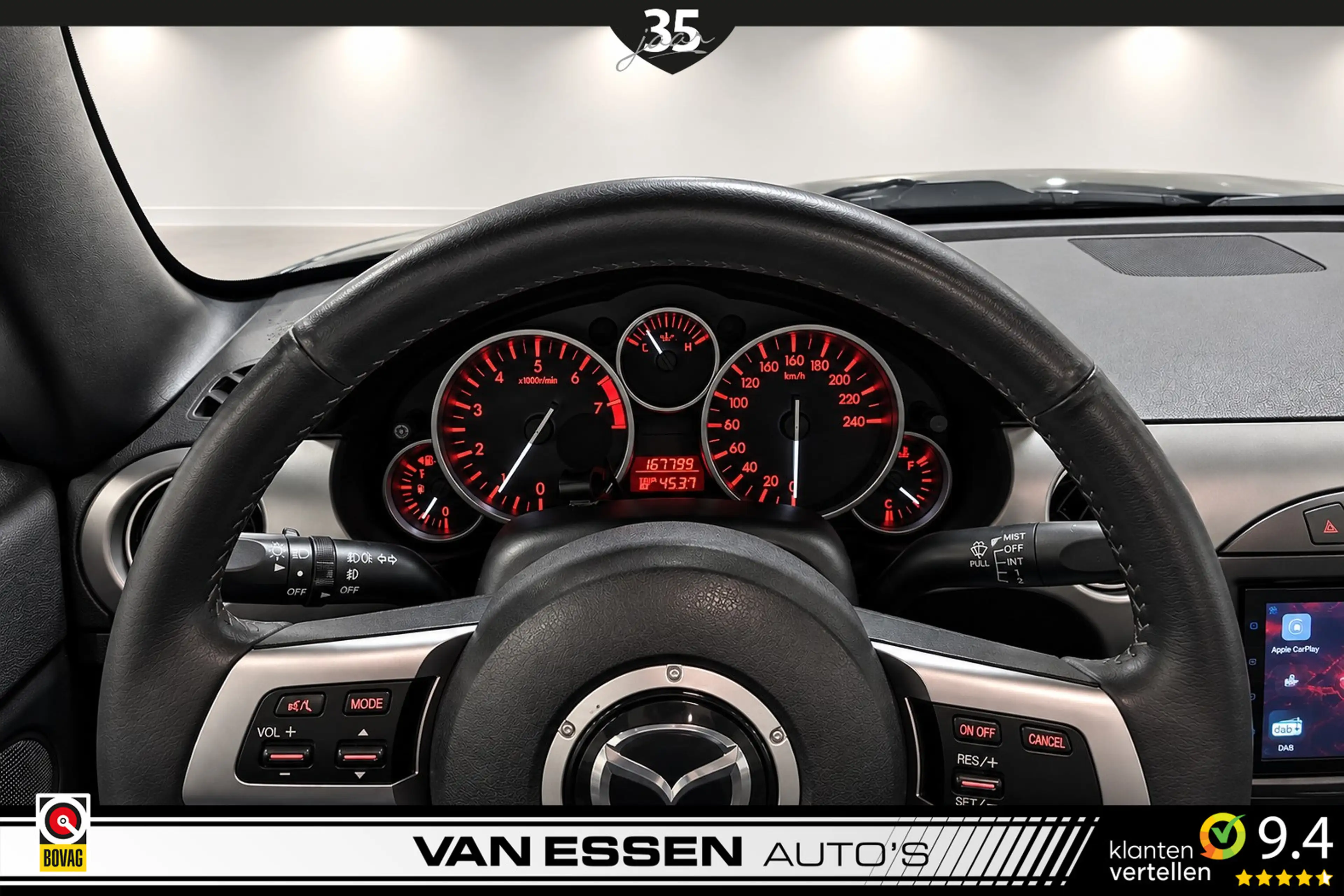 Mazda MX-5 Roadster Coupé 1.8 TS+ Hardtop Leder Airco Carplay — photo 10