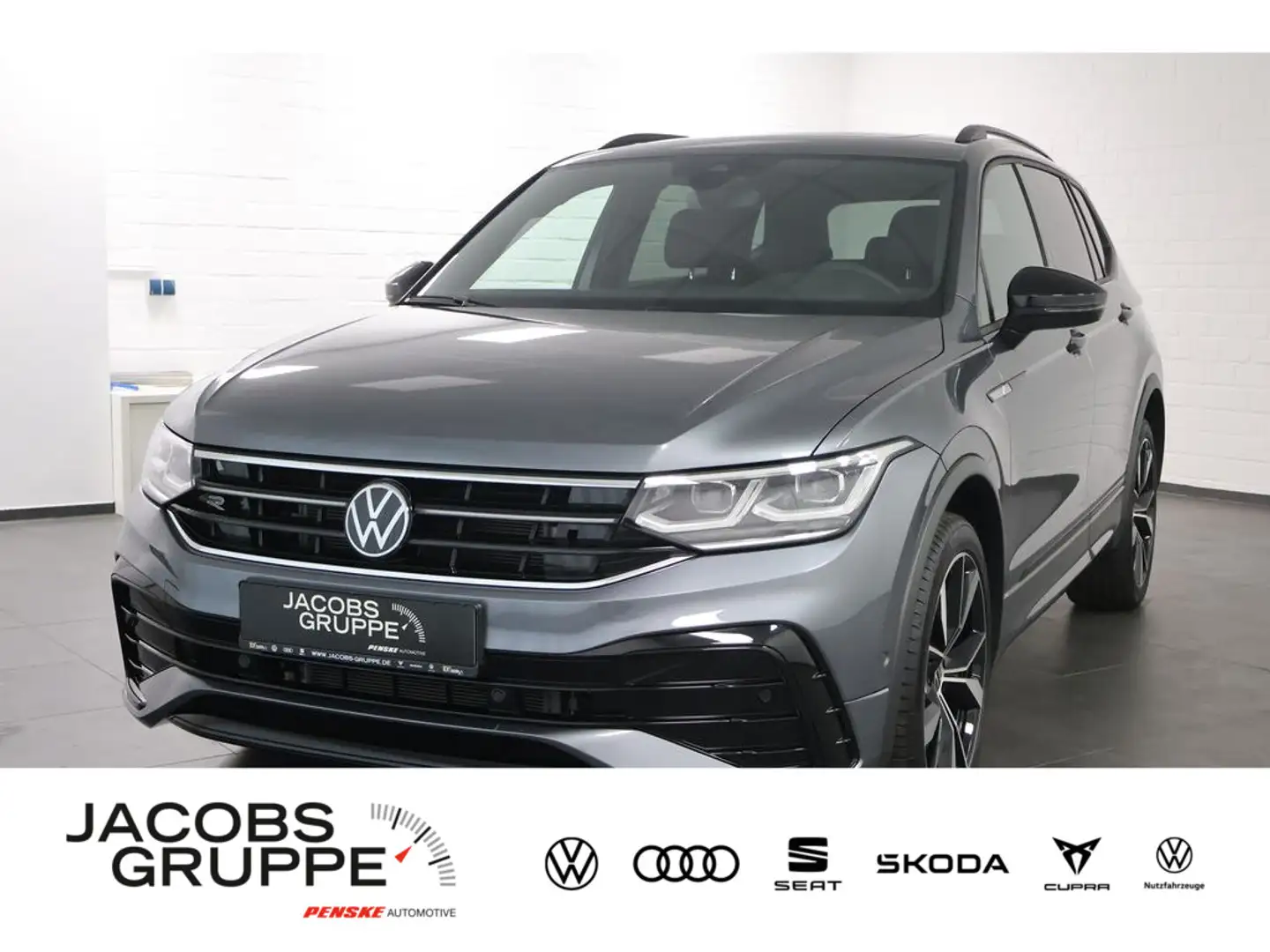 Volkswagen Tiguan Allspace 2.0 TSI 4M R-Line "Black Style" Grau - 2