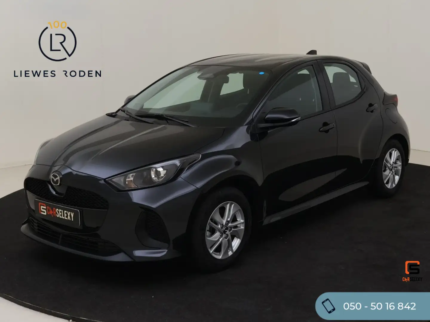 Mazda 2 Hybrid 1.5 Centre-line (Automaat) Zwart - 1