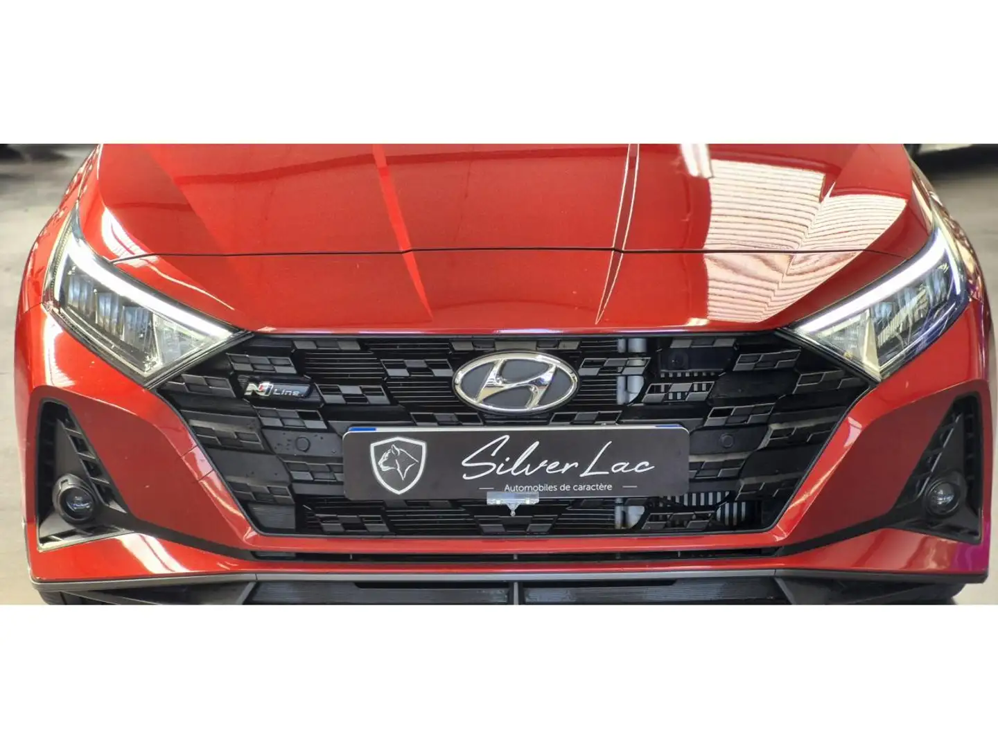 Hyundai i20 1.0 T-GDi Hybrid 48 V - 100 - BV DCT-7 I20 III 2020 BERLINE N Line Michel Vaillant PHASE 1 Rouge - 2