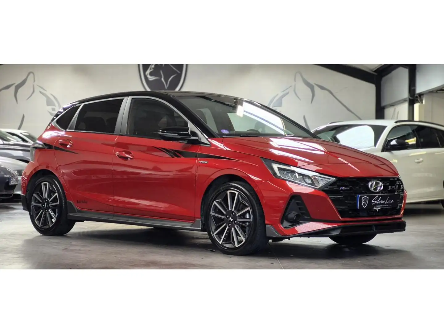 Hyundai i20 1.0 T-GDi Hybrid 48 V - 100 - BV DCT-7 I20 III 2020 BERLINE N Line Michel Vaillant PHASE 1 Rouge - 1