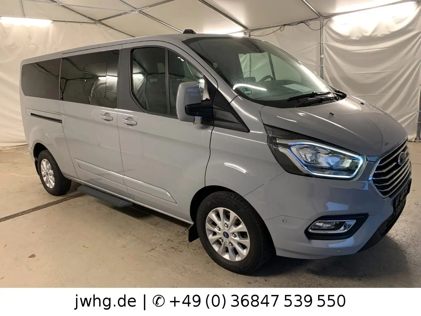 Ford Tourneo Custom 320 9-Sitze Lang2 TitaniumX Leder Gris - 2