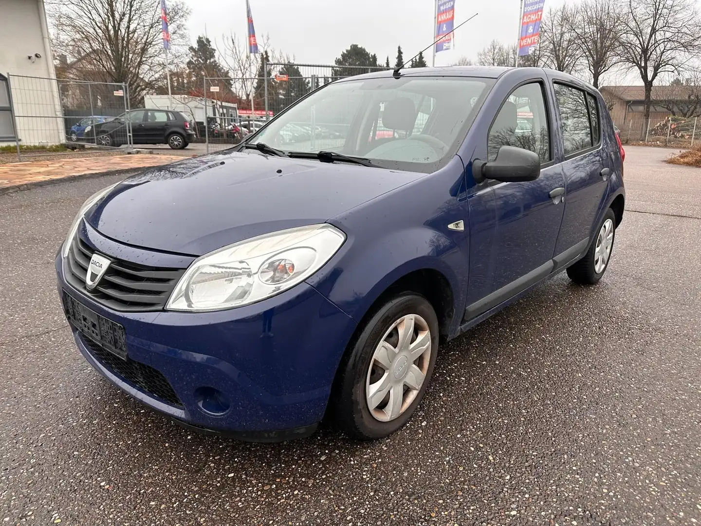 Dacia Sandero Basis 1,4 Benzin 1 HAND Klima Bleu - 1