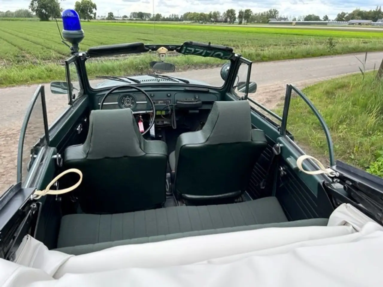 Volkswagen Kever 1300 CABRIOLET Bundesgrenzschutz polizei, foto 4