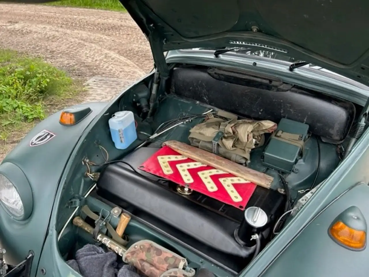 Volkswagen Kever 1300 CABRIOLET Bundesgrenzschutz polizei, foto 5