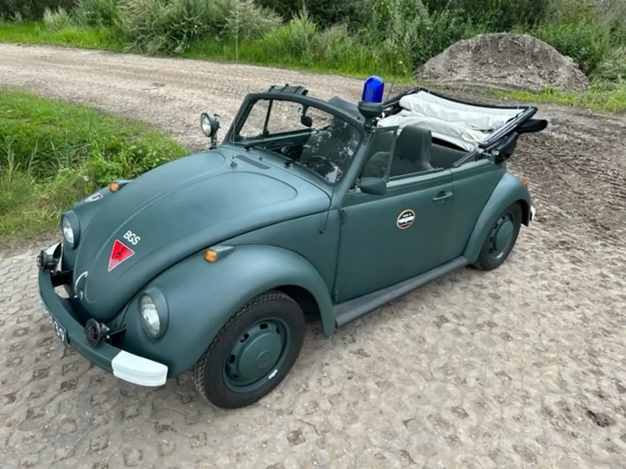 Volkswagen Kever 1300 CABRIOLET Bundesgrenzschutz polizei, foto 9