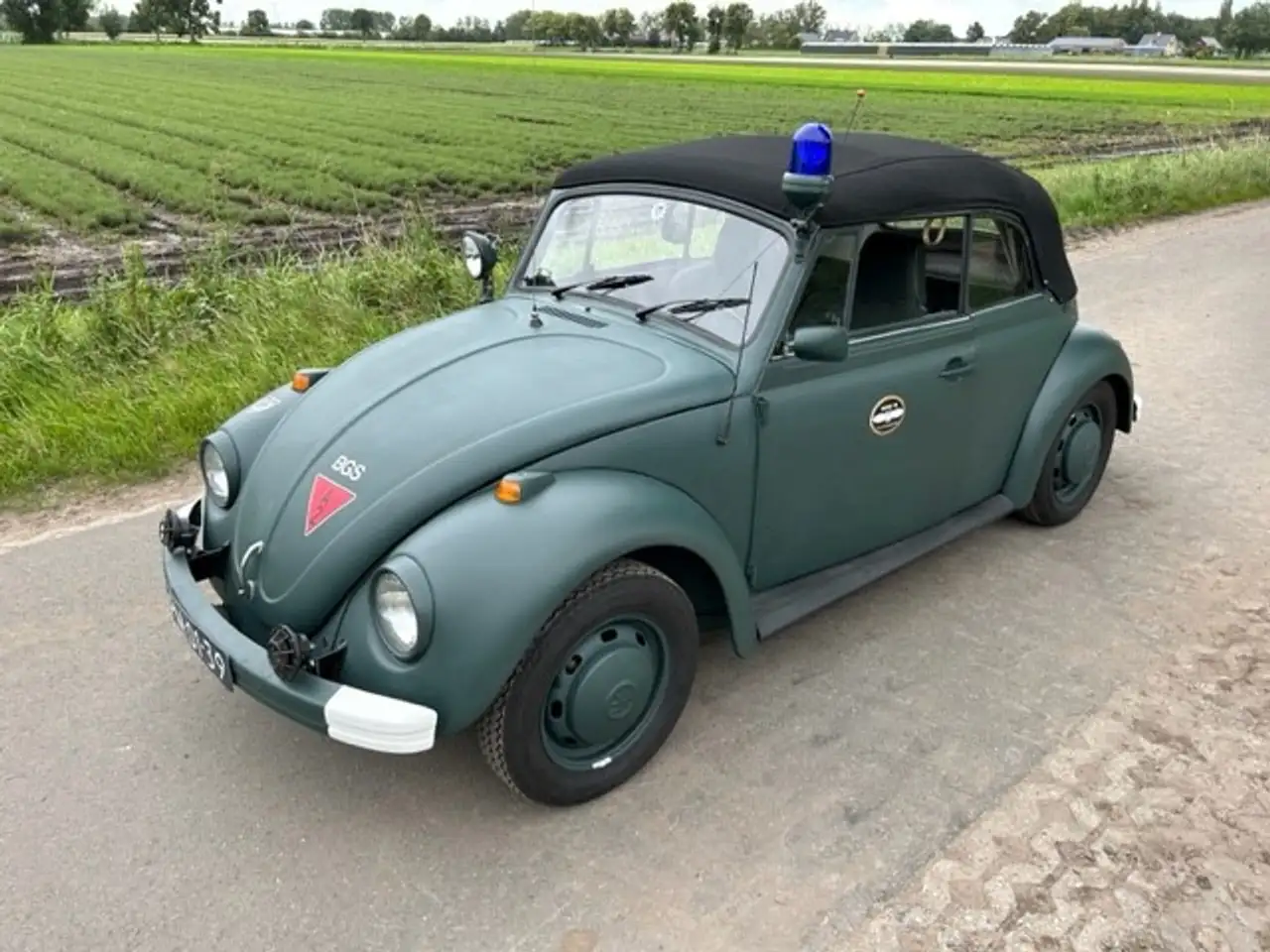 Volkswagen Kever 1300 CABRIOLET Bundesgrenzschutz polizei, foto 8