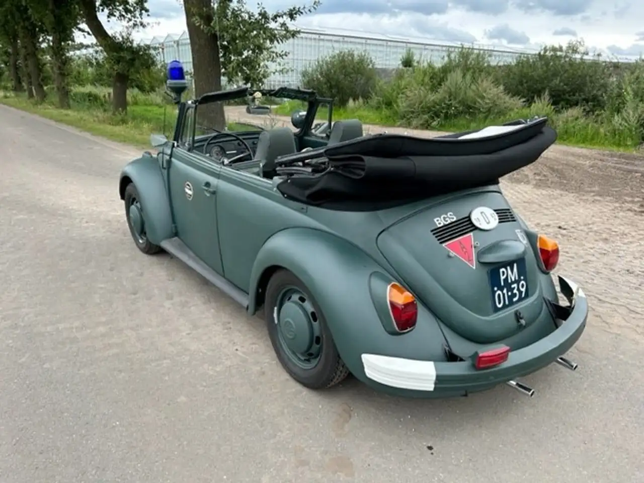 Volkswagen Kever 1300 CABRIOLET Bundesgrenzschutz polizei, foto 6