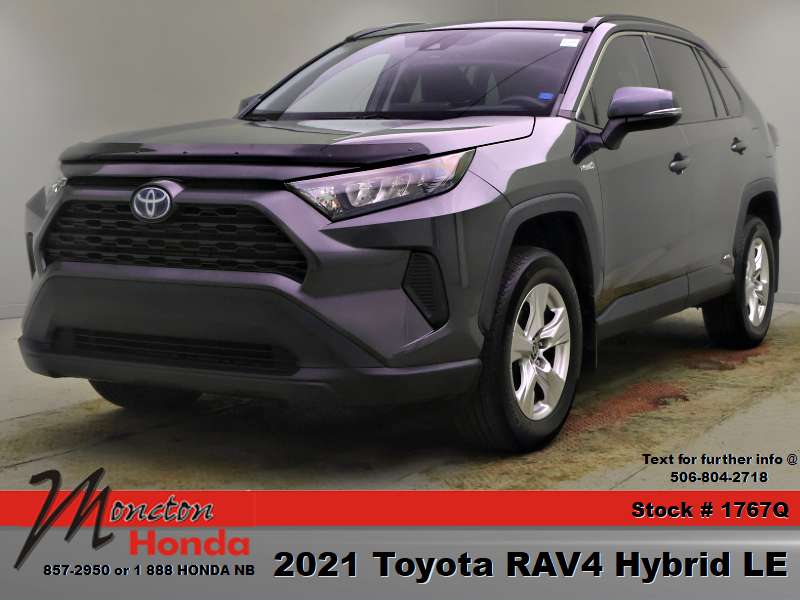 Gray 2021 Toyota RAV4 Hybrid SUV / Crossover All-Wheel Drive Automatic