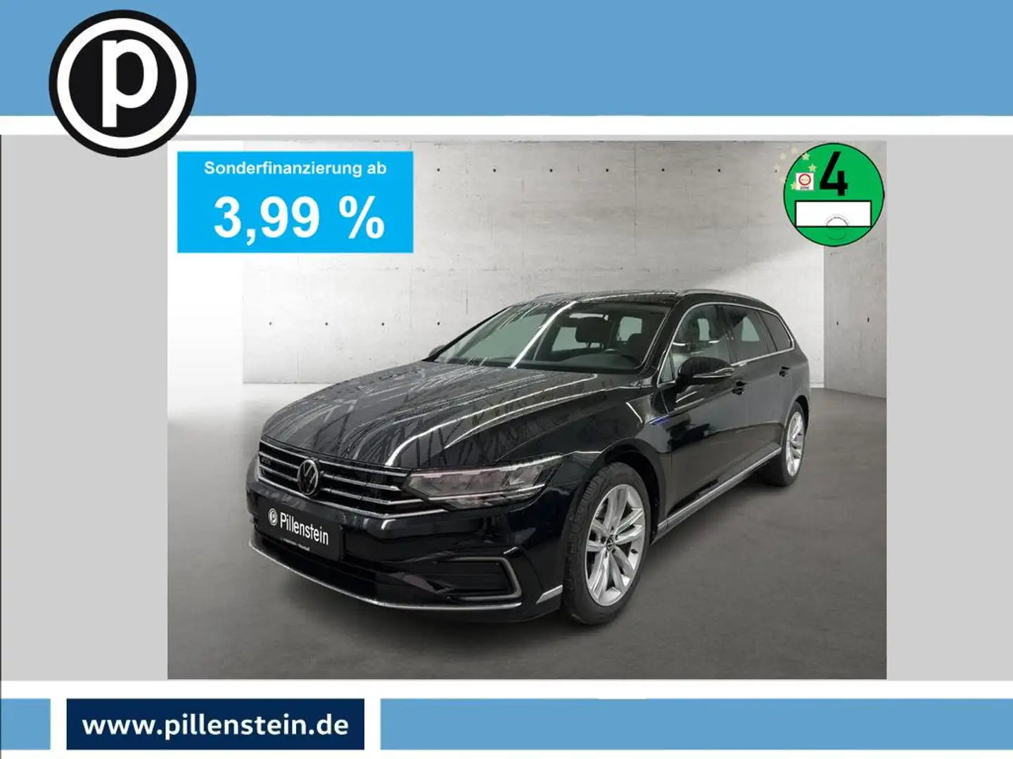 Volkswagen Passat Variant GTE AHK+18"+KAM+ACC+eHKL Schwarz - 1