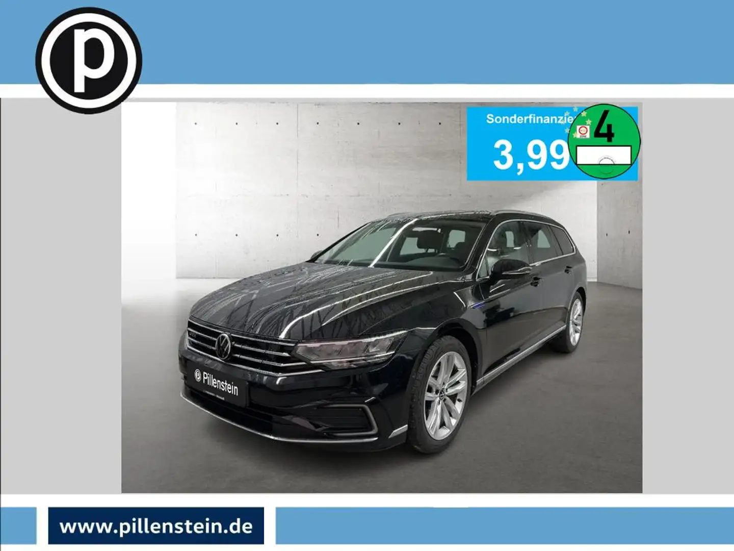 Volkswagen Passat Variant GTE AHK+18"+KAM+ACC+eHKL Schwarz - 1