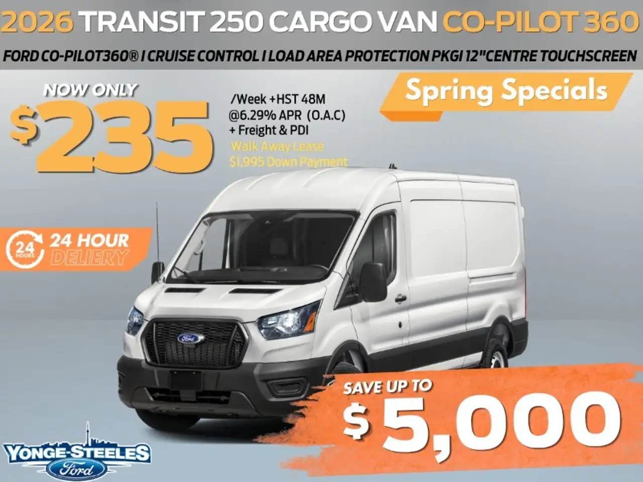 2026 Ford Transit Cargo Van