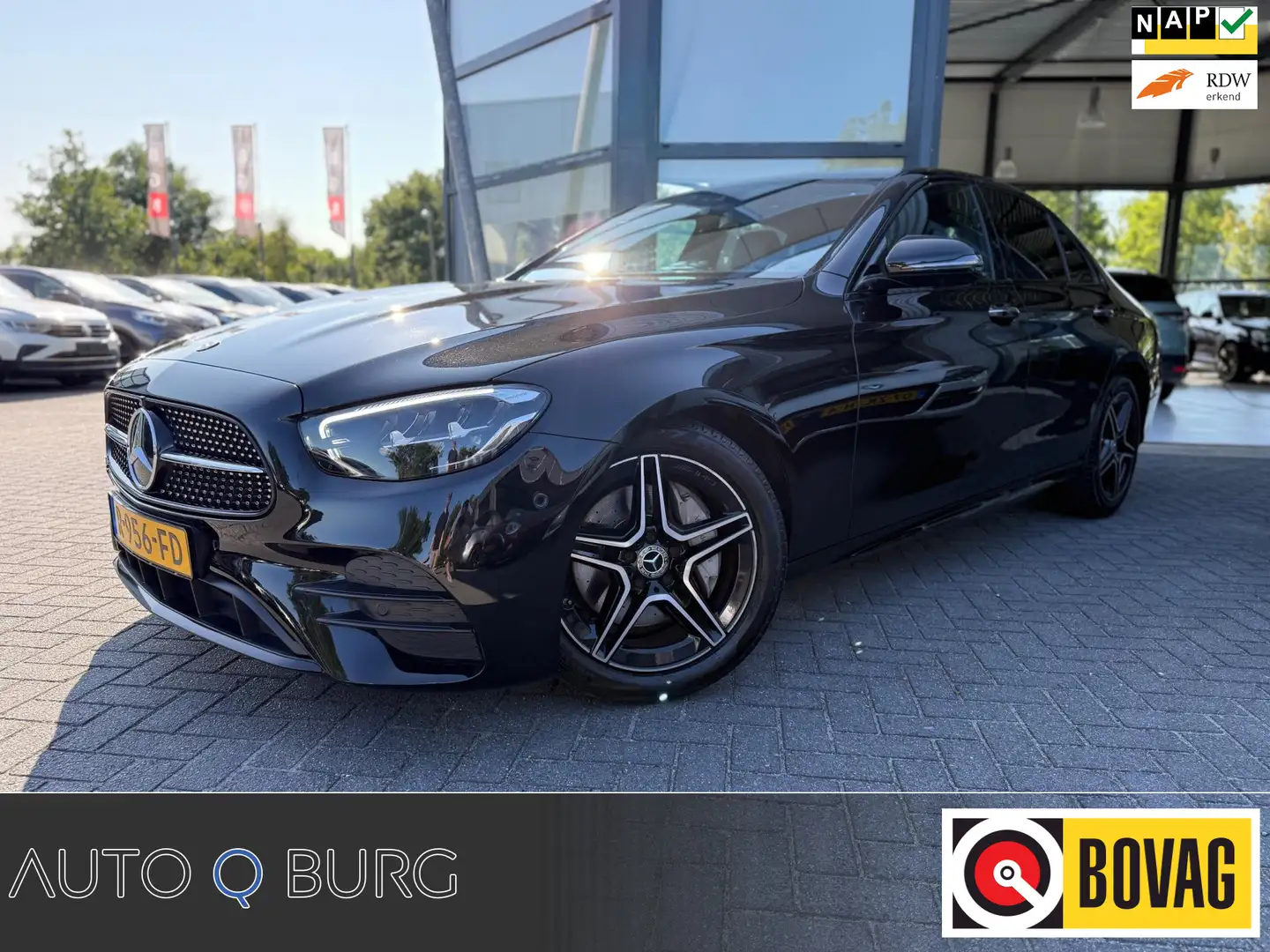 Mercedes-Benz E 200 Business Solution AMG | ORG NL | Widescreen | BTW Zwart - 1