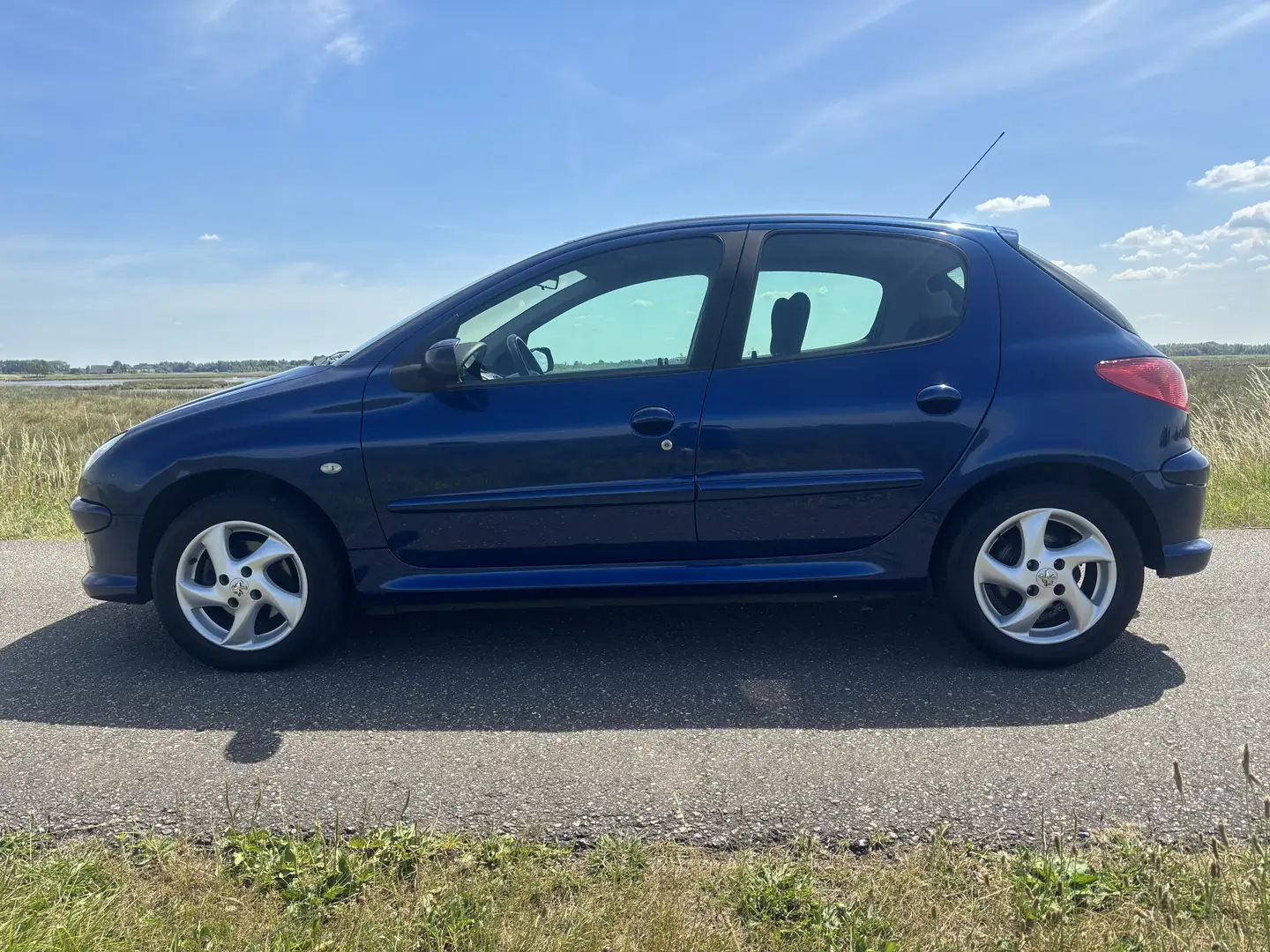 Peugeot 206 1.6-16V Air-line 3 LAGEKM86000 AUTOMAAT CLIMA 100% Blauw - 1