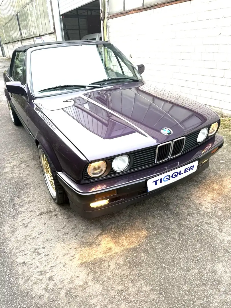 BMW 318 318i Design-Edition e30 1 Vorbesitzer Automatik Lila - 1