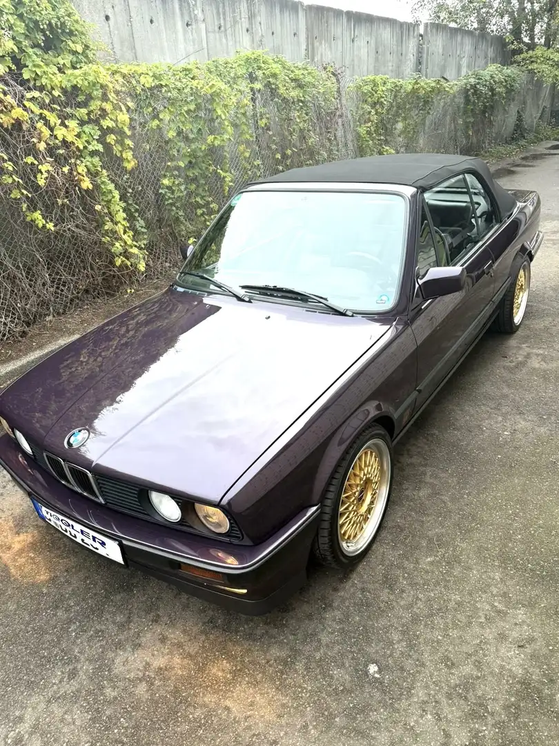BMW 318 318i Design-Edition e30 1 Vorbesitzer Automatik Mauve - 2