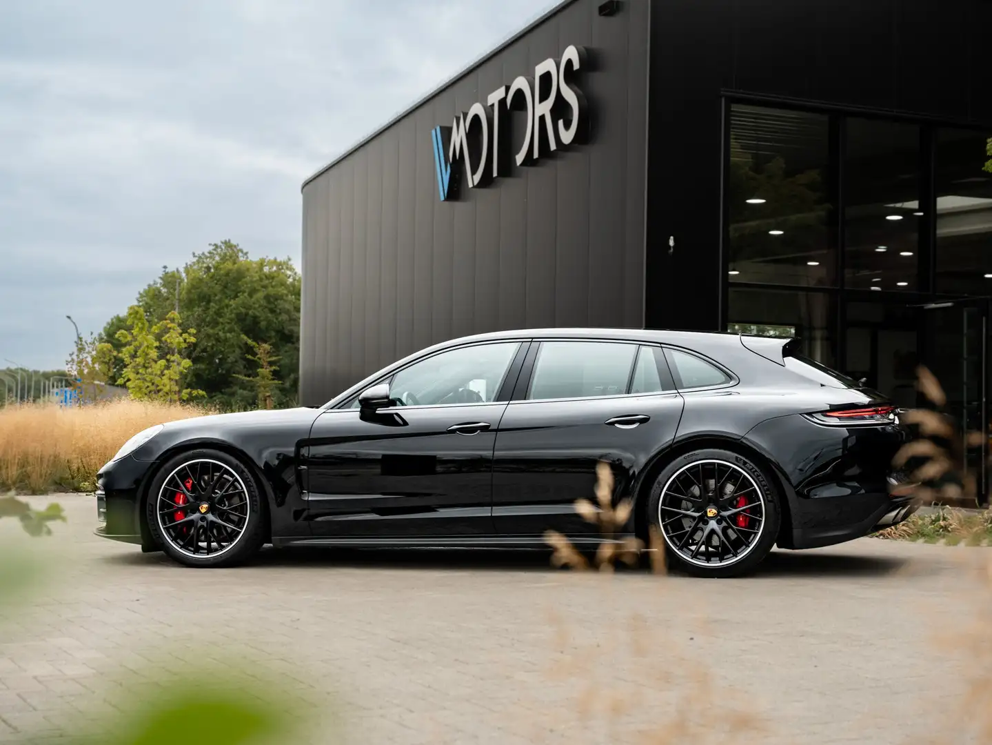 Porsche Panamera 4S Sport Turismo - VAT - HUD - Bose - 360° Fekete - 2