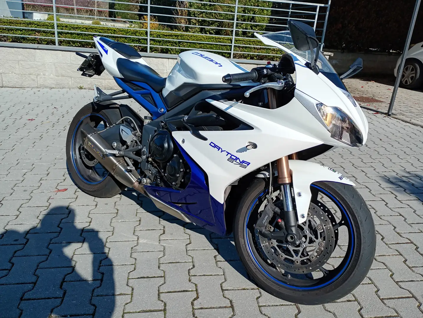 Triumph Daytona 675 Sport Blanco - 1