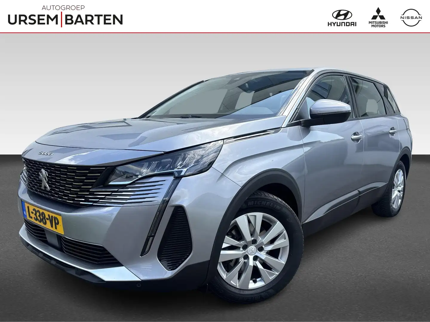 Peugeot 5008 1.2 PureTech Blue Lease Active | 7-zitter | trekha Grijs - 1