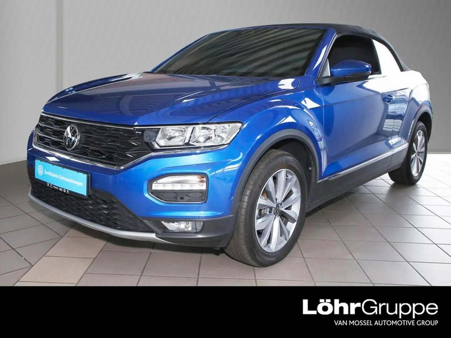 Volkswagen T-Roc Cabriolet 1.0 TSI Style 17" Navi ACC RFK+PDC SHZ Blau - 1