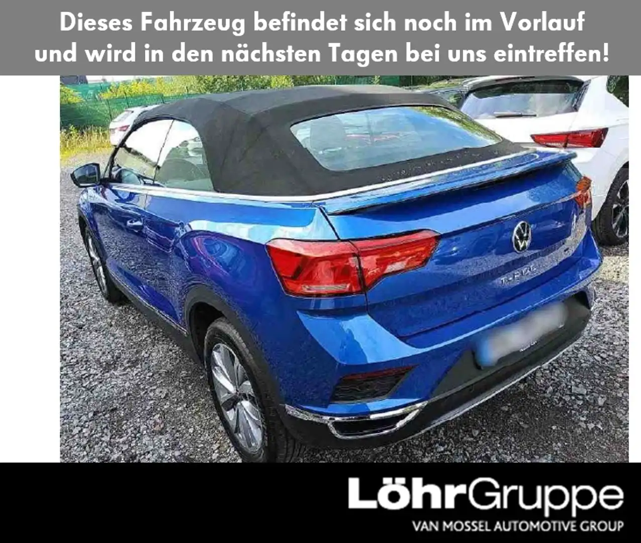 Volkswagen T-Roc Cabriolet (AC7)(12.2019->2021) Style 17" KAMERA... Blau - 2