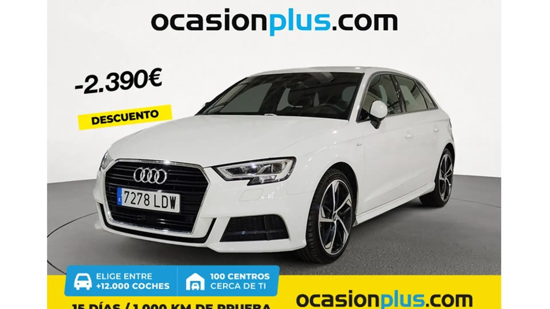 Audi A3 Sportback 35 TDI ALL-IN edition 110kW Blanco - 1
