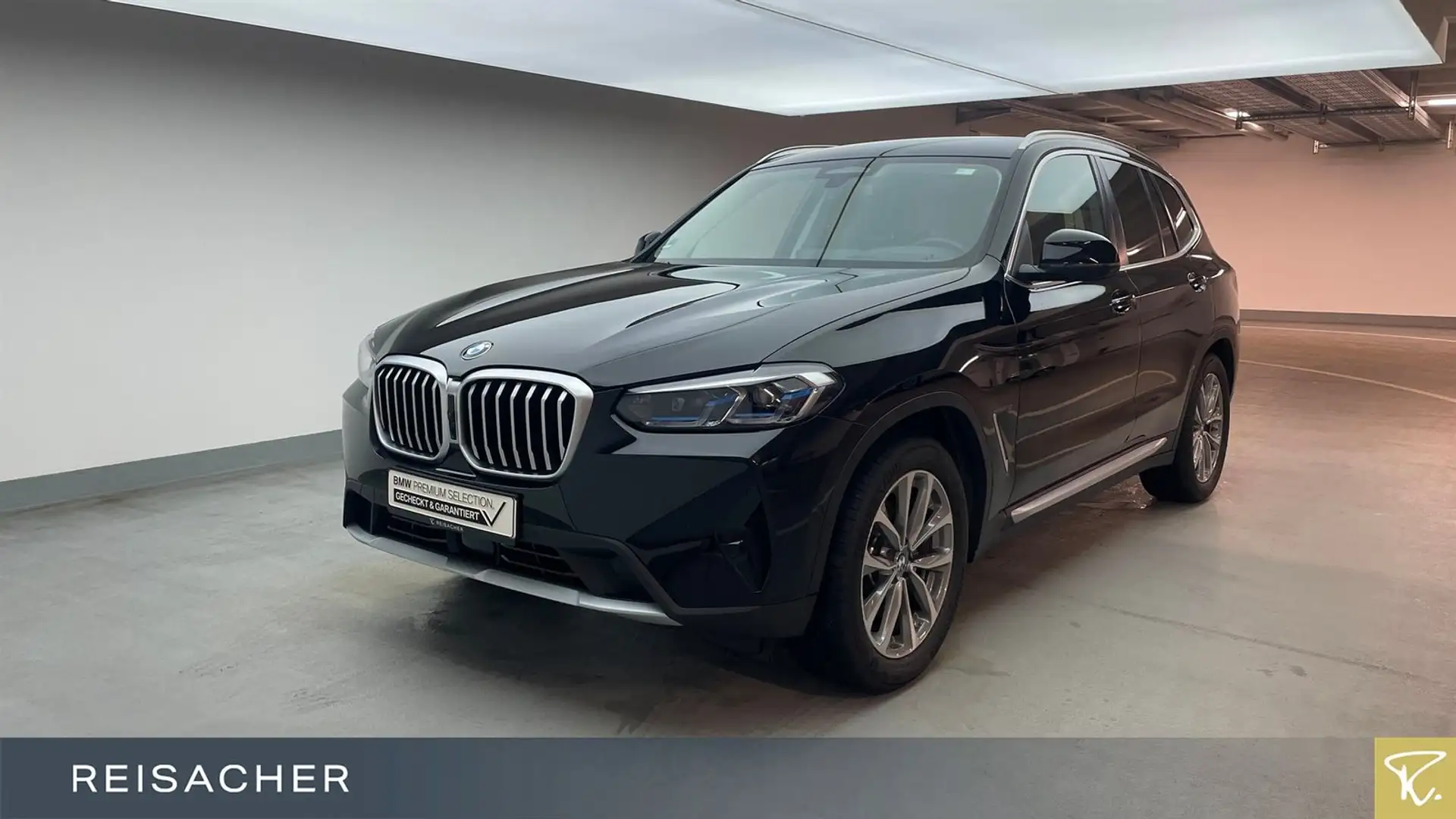 BMW X3 xDrive 20d A LCProf,AHK,DAProf,PA+,HUD,LM19" Schwarz - 1