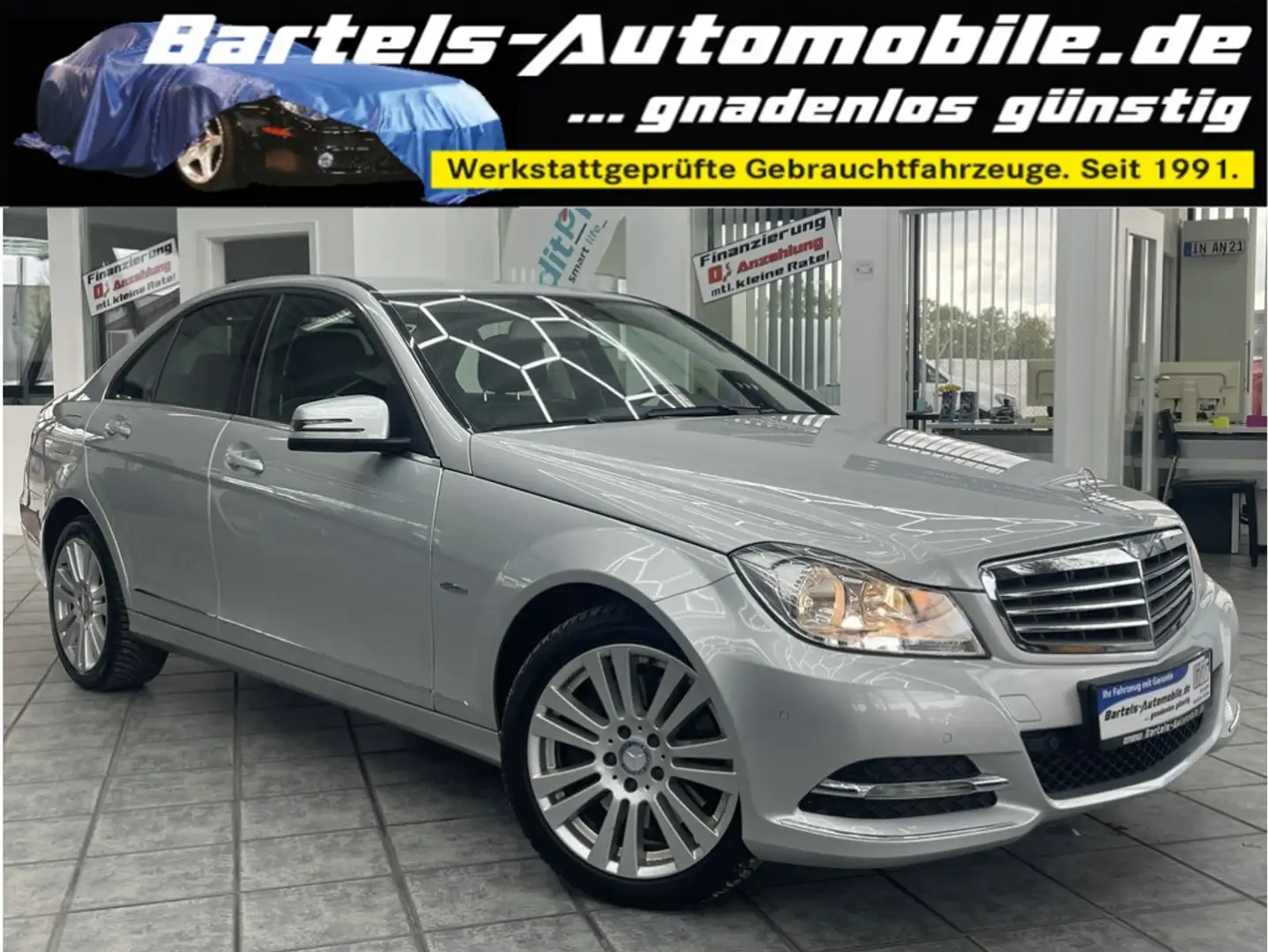 Mercedes-Benz C 350 CGI V6 BE Elegance, Leder, 7G-Tronic Серебристый - 1