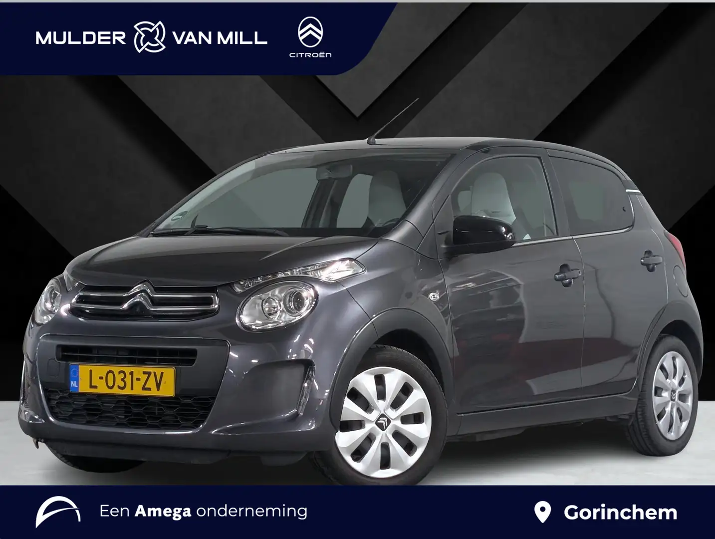 Citroen C1 5-deurs Millenium 1.0 e-VTi 72pk | APPLE CARPLAY / Gris - 1