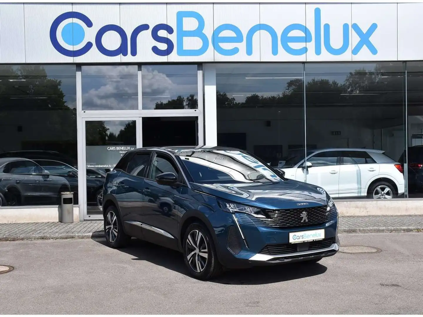 Peugeot 3008 1.2 PureTech Allure ACC LANE SIDE CAM HAYON EL 1M Bleu - 1