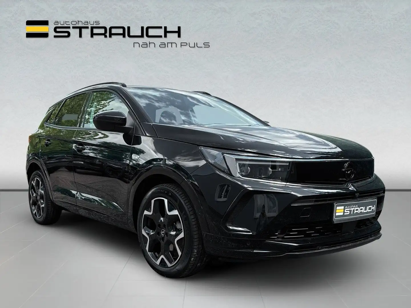 Opel Grandland X Grandland GS 1.2 AT Navi/360°Kam/LHz/elek.Heckkl Negro - 1
