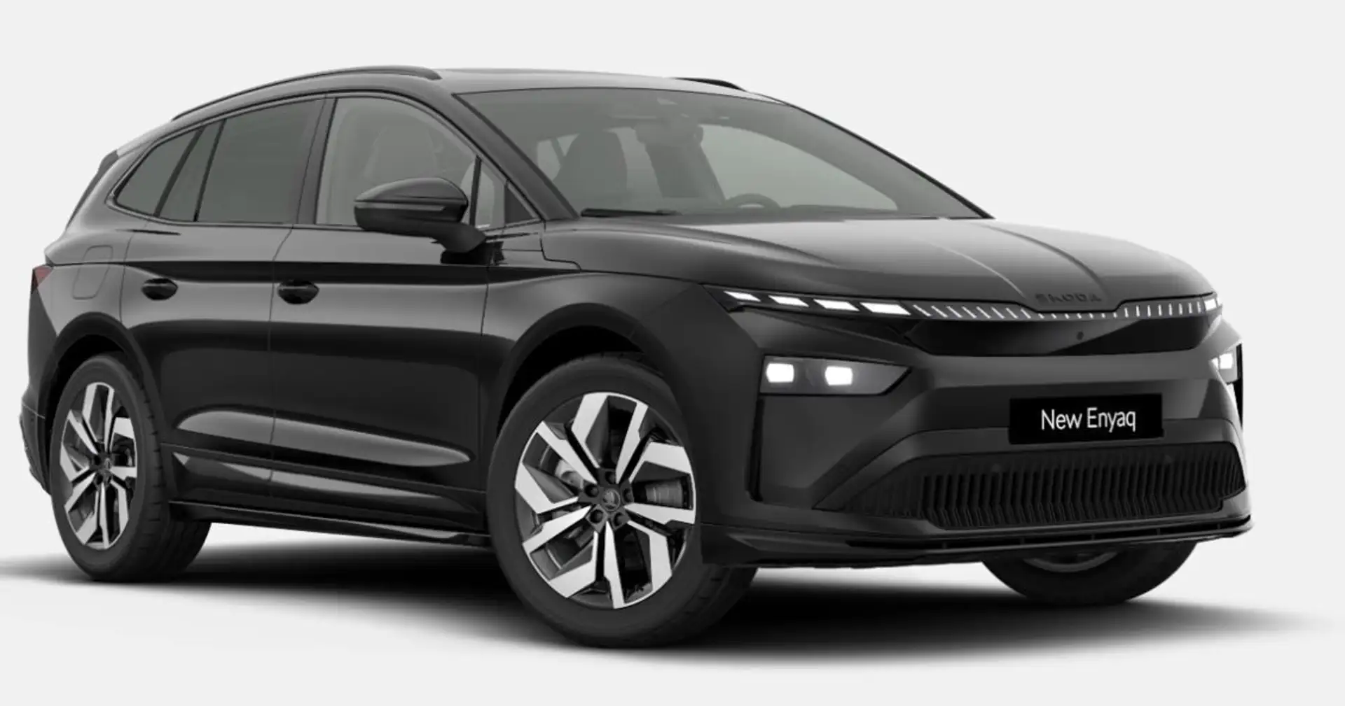Skoda Enyaq 85x Sportline NEUES MODELL Maxx|Pano|AHK Schwarz - 2